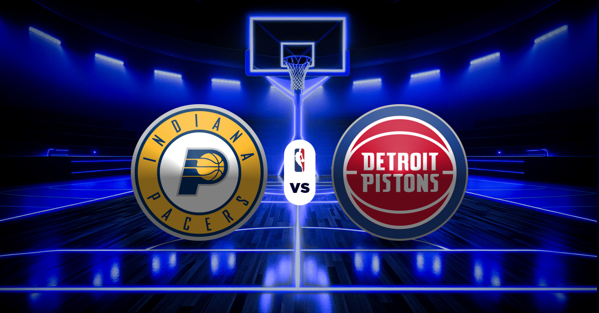 Pronóstico Pacers vs Pistons | Línea de NBA para hoy