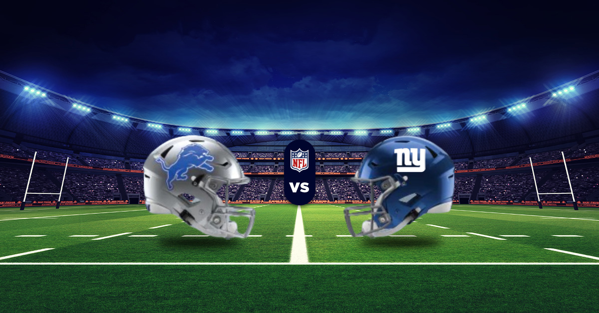 Pronóstico NFL hoy: Lions vs Giants - Altas y bajas nfl para hoy
