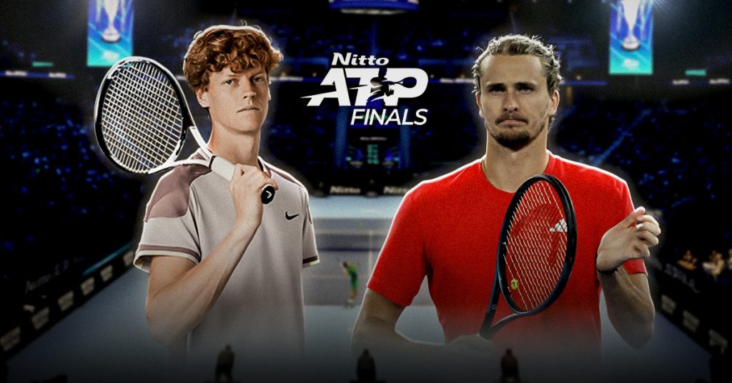 El segundo duelo de este miércoles 12 de noviembre será el de Sinner vs Zverev, en el Grupo Bjorn Borg de estas ATP Finals.