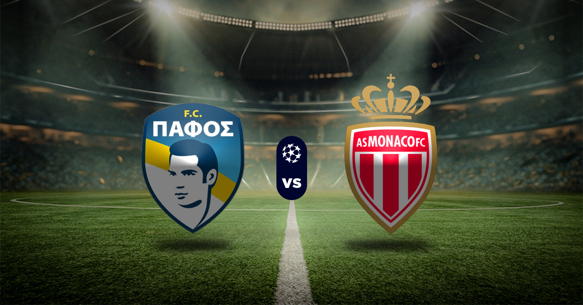 Pronóstico Champions League: Pafos vs. Mónaco MasterBets.com