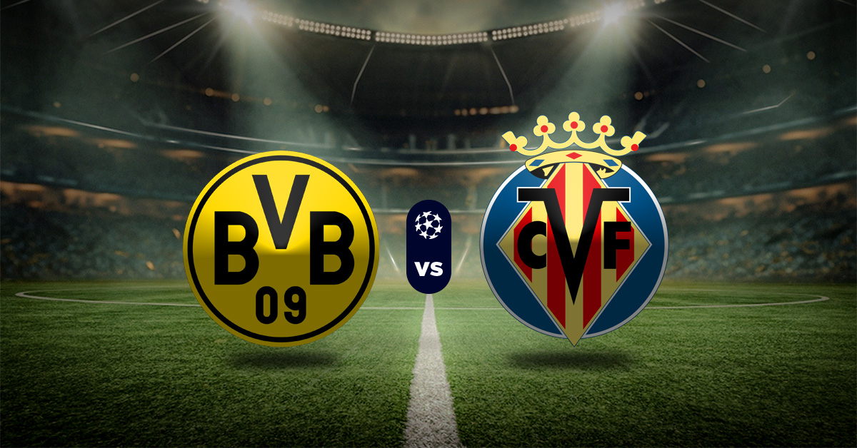 Pronóstico Borussia Dortmund vs Villarreal - Champions League partidos