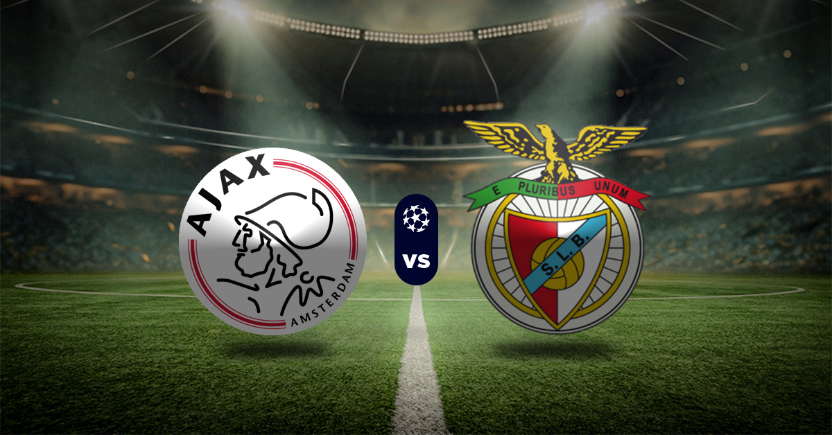 Pronóstico Champions League: Ajax vs Benfica hoy MasterBets.com