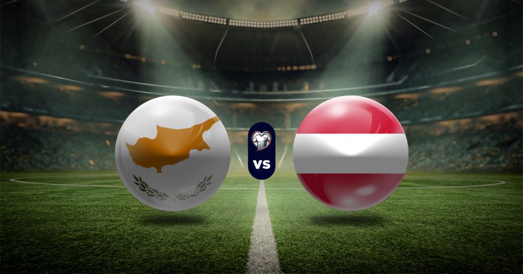 Pronóstico Chipre vs Austria - Eliminatorias Europeas mundial 2026