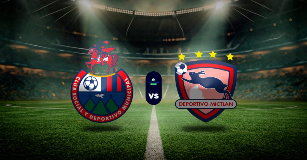 Pronóstico Municipal vs Mictlán - Resultados liga de Guatemala