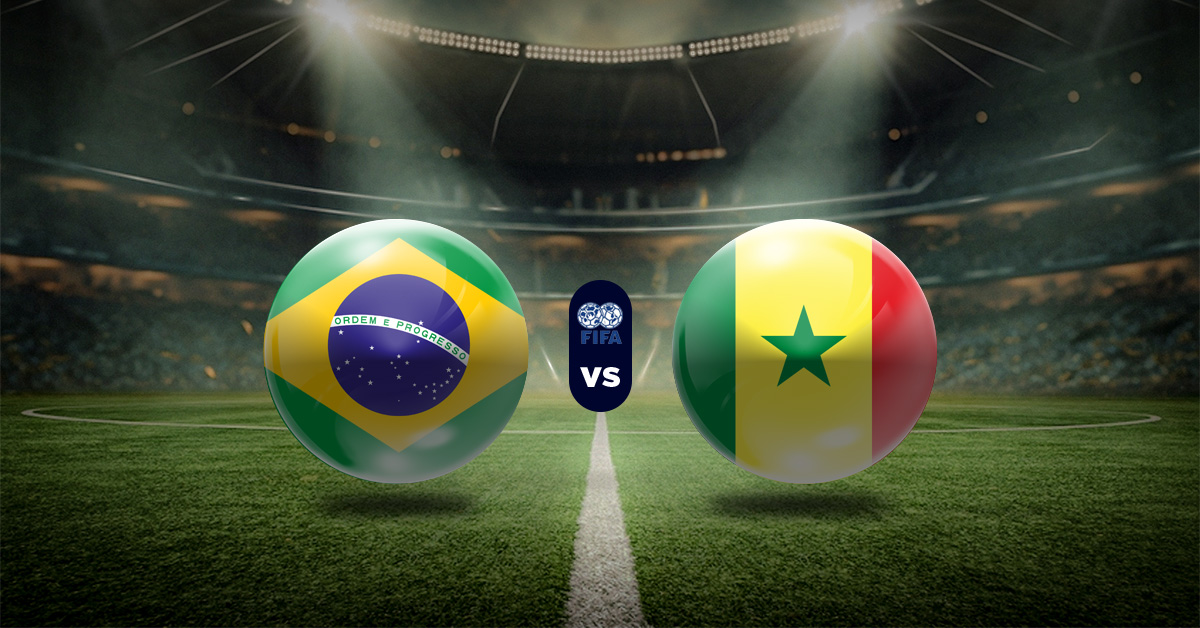 Pronóstico Brasil vs Senegal - Amistosos Internacionales hoy apuesta recomendada