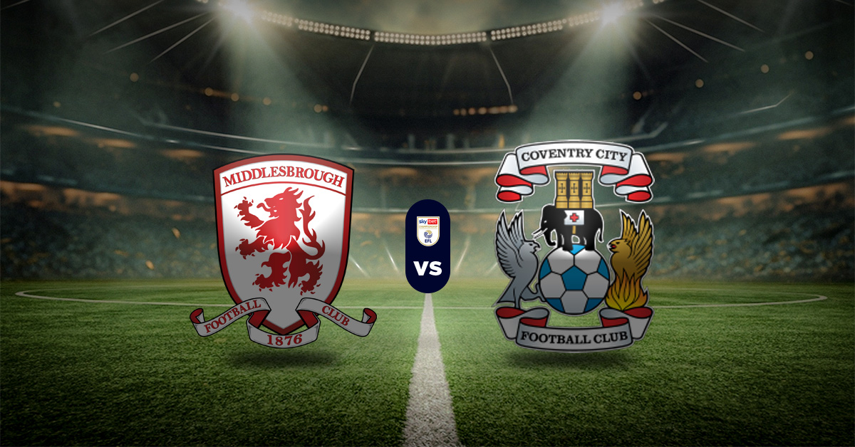 Pronóstico Middlesbrough vs Coventry - Resultados de la Championship