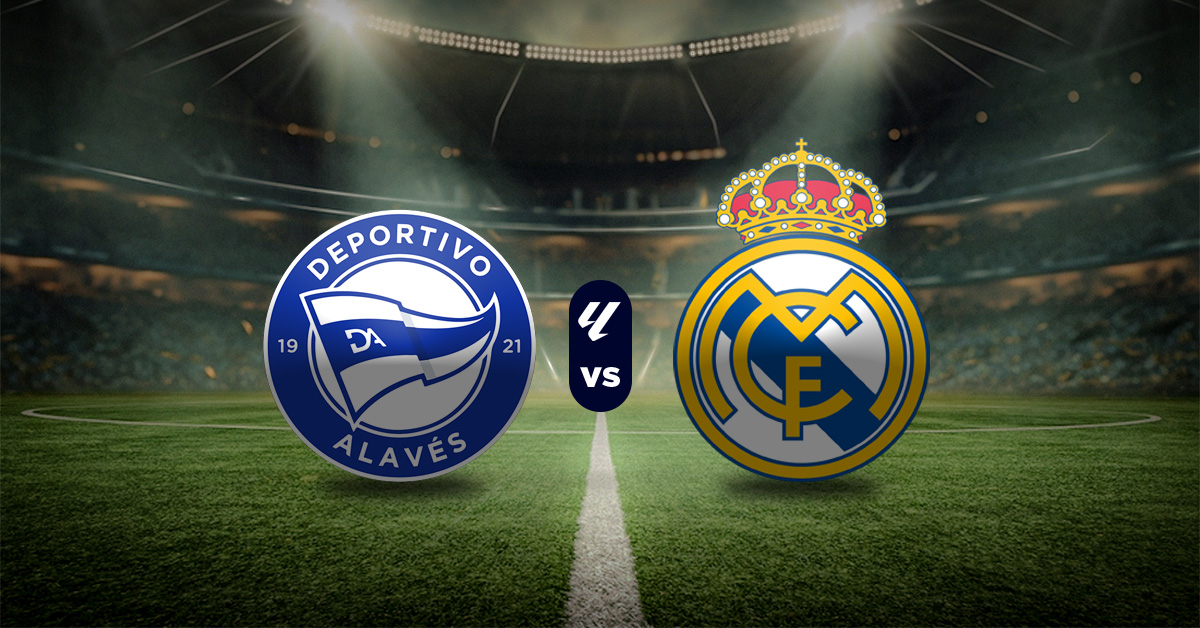 El último juego del domingo 14 de diciembre lo protagonizarán Alavés vs Real Madrid, en lo que será la jornada 16 de LaLiga.