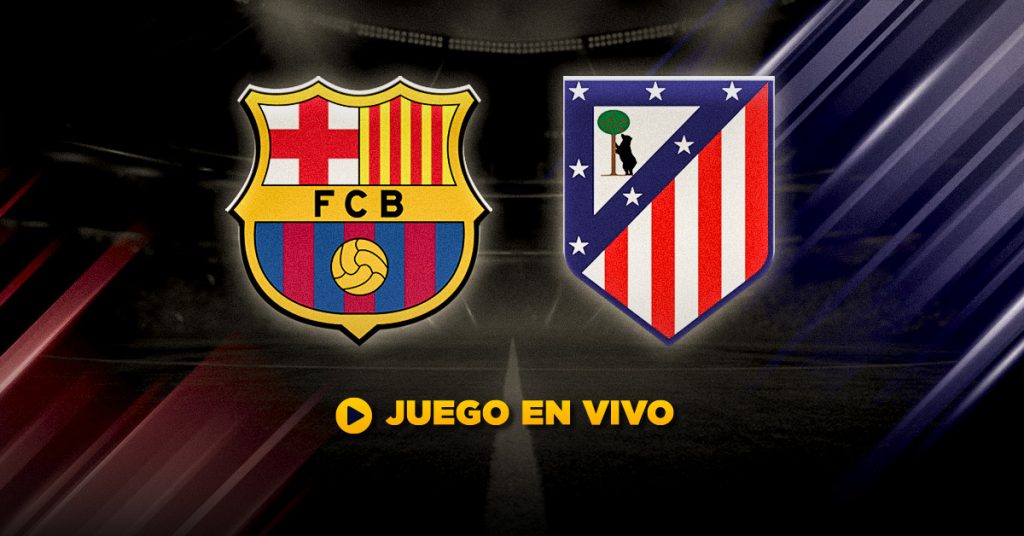Barcelona vs. Atlético de Madrid EN VIVO - LALIGA Jornada 14 apuesta en vivo en MasterBets365