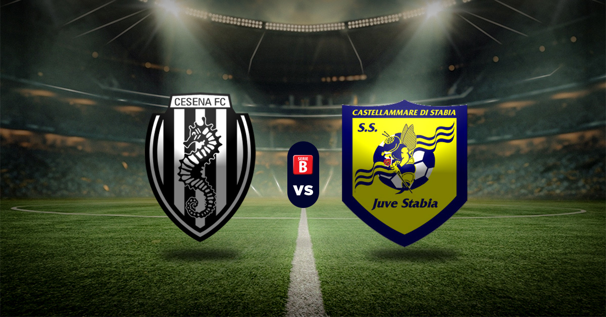 Uno de los primeros juegos de este sábado 20 de diciembre, en la jornada 17 de la Serie B, será el de Cesena vs Juve Stabia.