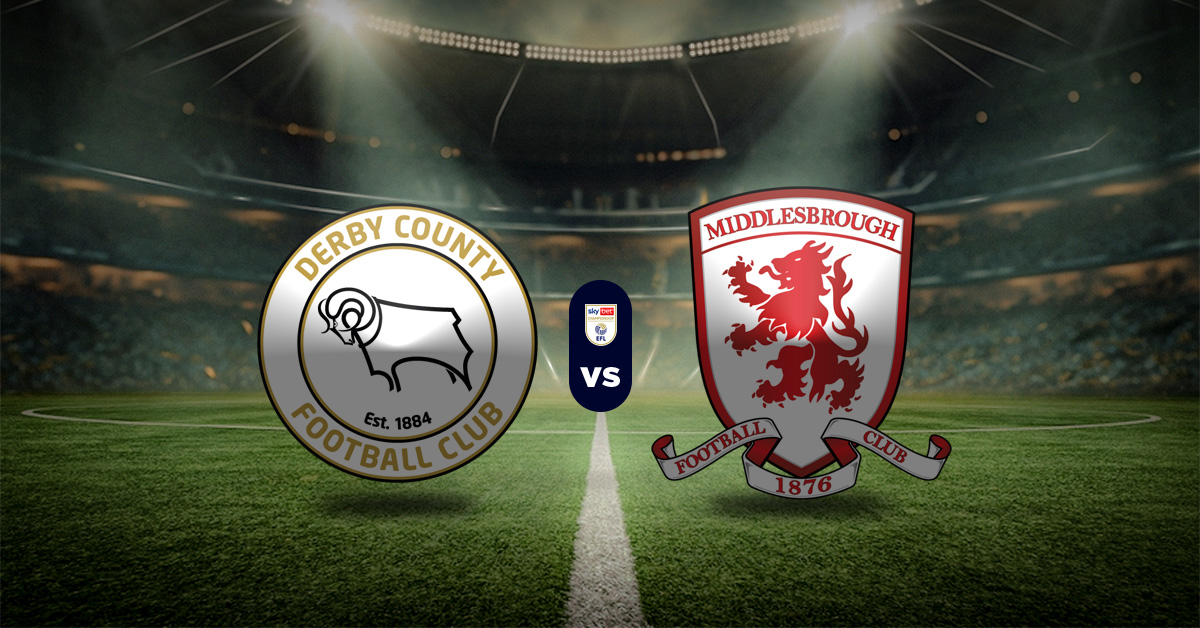 Otro de los partidazos que se jugarán este jueves 1 de enero será el de Derby County vs Middlesbrough, en la jornada 25 de la Championship.