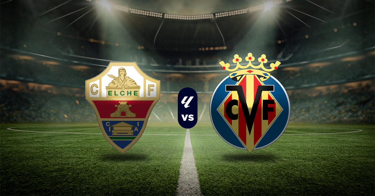 El penúltimo juego de este sábado 3 de enero lo protagonizará Elche vs Villarreal, en lo que será la jornada 18 de LaLiga.