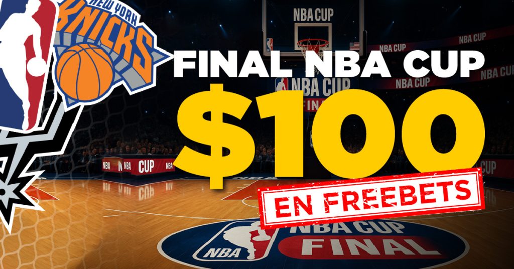 Final NBA CUP Gana $100 en FreeBets con MasterBets365 Venezuela promocion y bonos de casino online