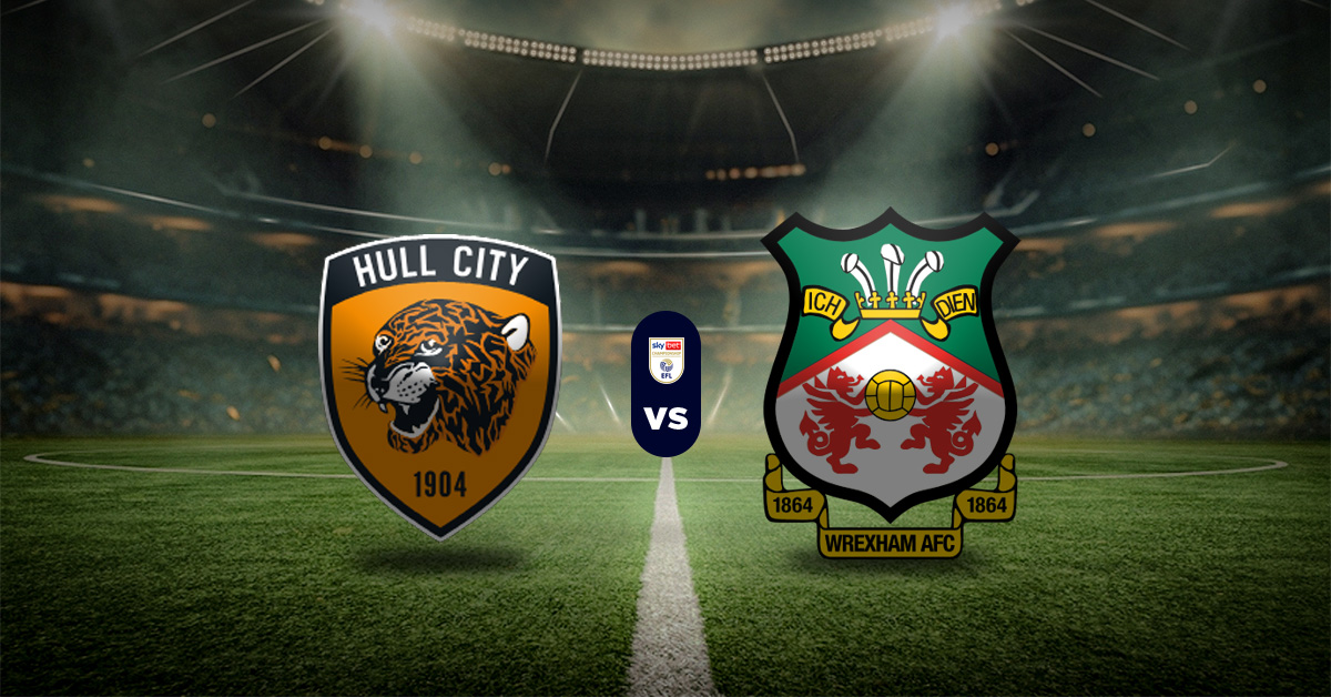 El último encuentro de esta jornada 20 de la Championship será el de Hull City vs Wrexham, este miércoles 10 de diciembre.