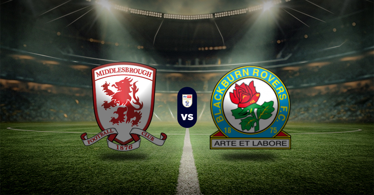 Otro de los partidos de este viernes 26 de diciembre será el de Middlesbrough vs Blackburn Rovers, en la jornada 23 de la Championship.