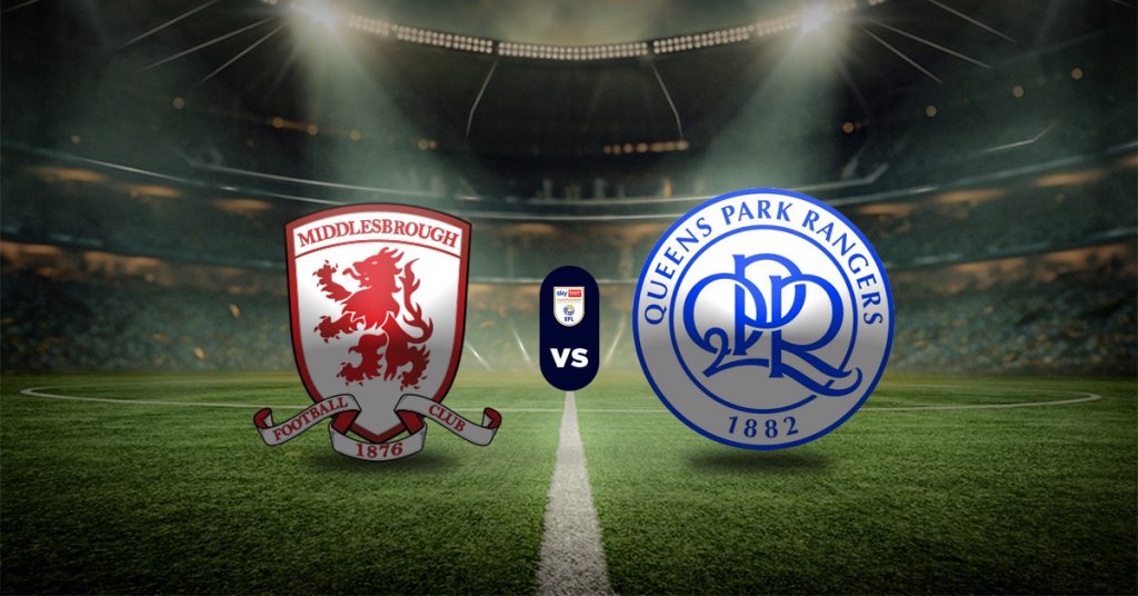 Otro de los juegos de que finalizarán la acción del sábado 13 de diciembre será el Middlesbrough vs QPR, en la fecha 21 de Championship.