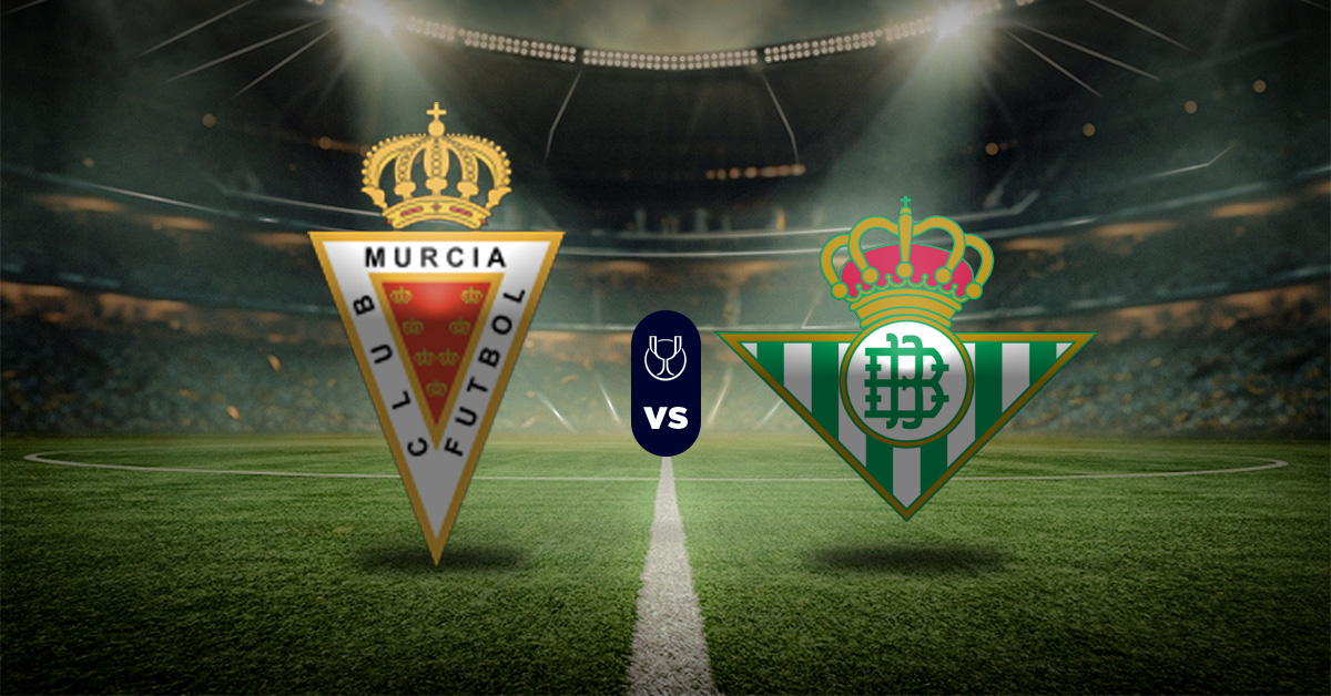 El último duelo de este jueves 18 de diciembre será el de Real Murcia vs Betis, en la ronda de 32avos de final de la Copa del Rey.
