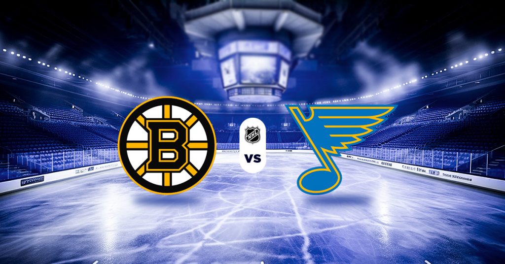 Pronósticos nhl hoy: Bruins vs Blues - parley nhl para hoy