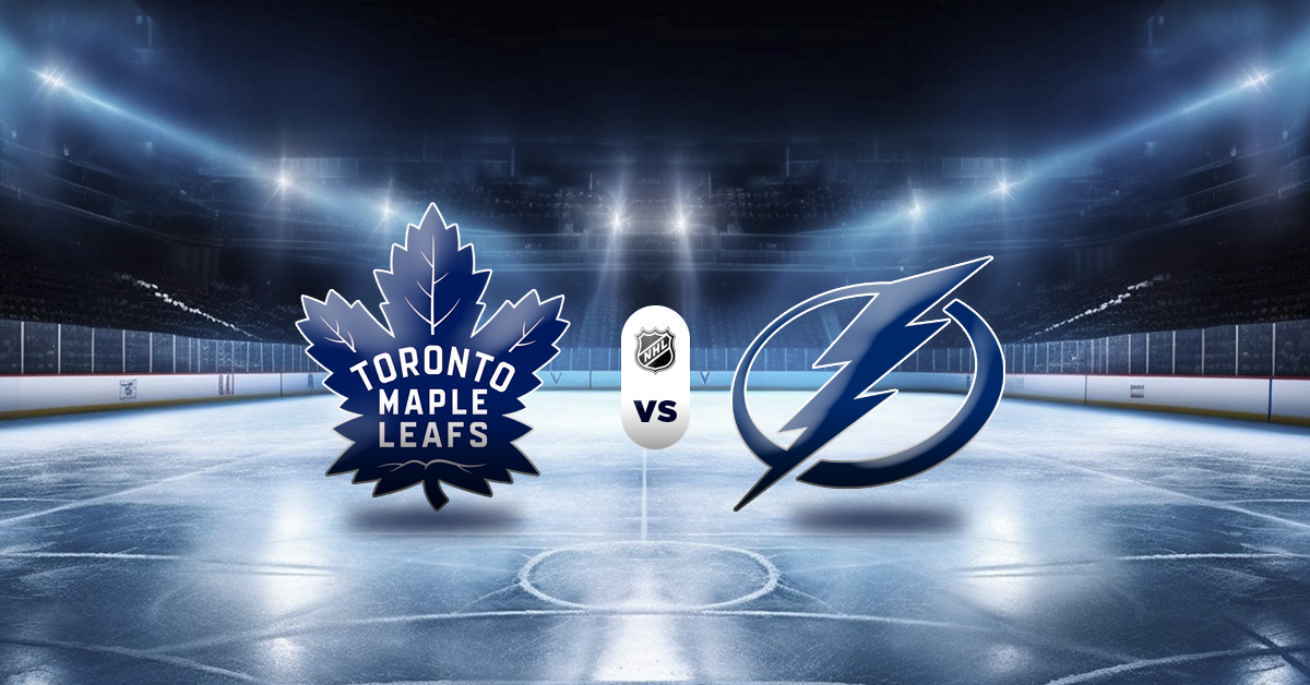 Pronósticos nhl hoy: Maple Leafs vs Lightning - juegos de nhl para hoy