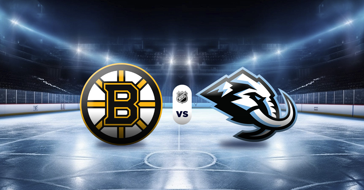 Pronóstico NHL: Bruins vs Mammoth - resultados nhl de hoy