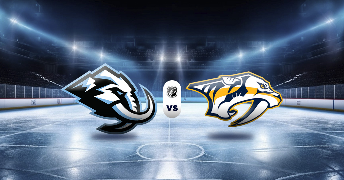 Pronóstico NHL: Mammoth vs Predators - resultados nhl hoy