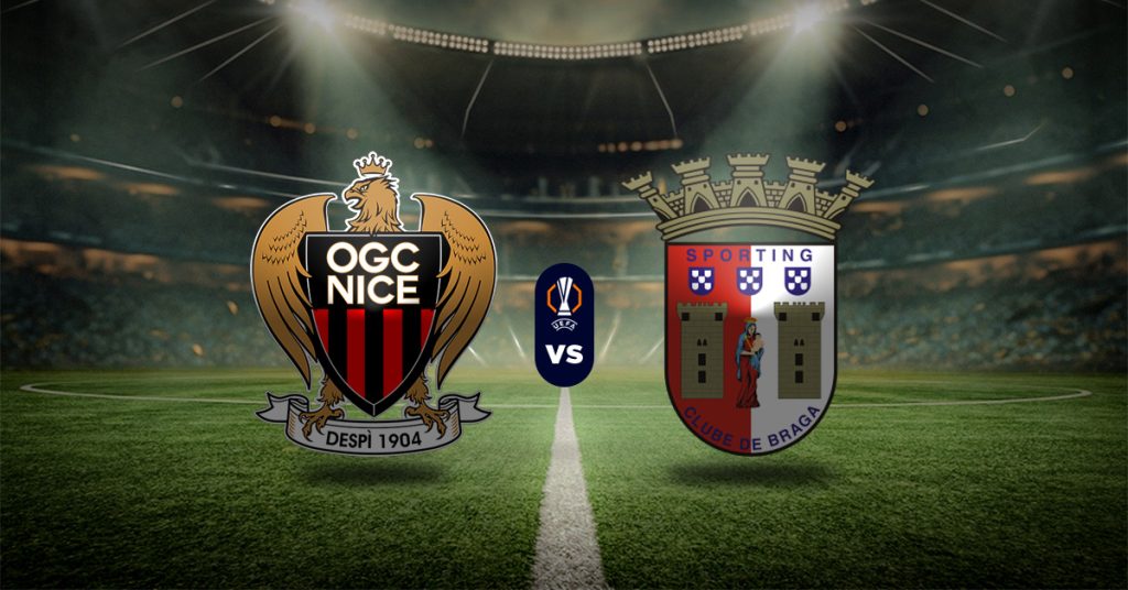 Uno de los juegos que inaugurará esta jornada 6 de la Europa League será el Niza vs Sporting Braga, este jueves 11 de diciembre.