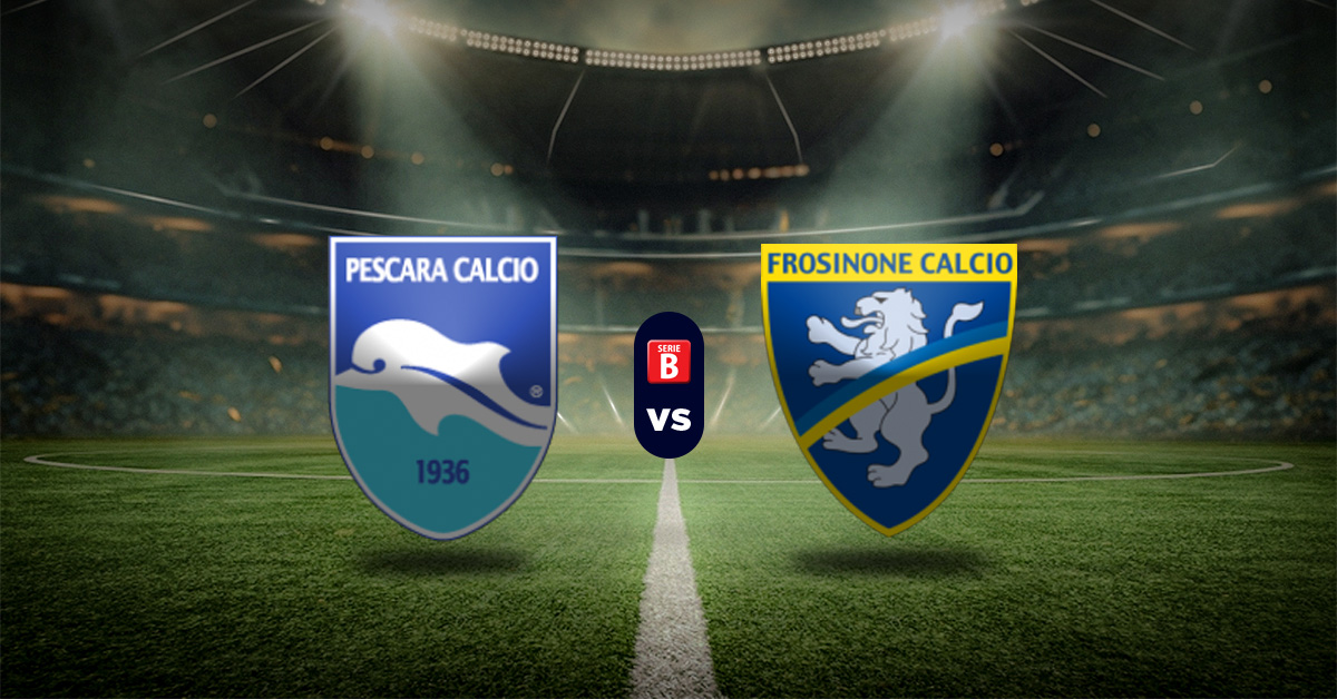 El último duelo de esta jornada 16 de la Serie B será el que jugarán Pescara vs Frosinone, este domingo 14 de diciembre.