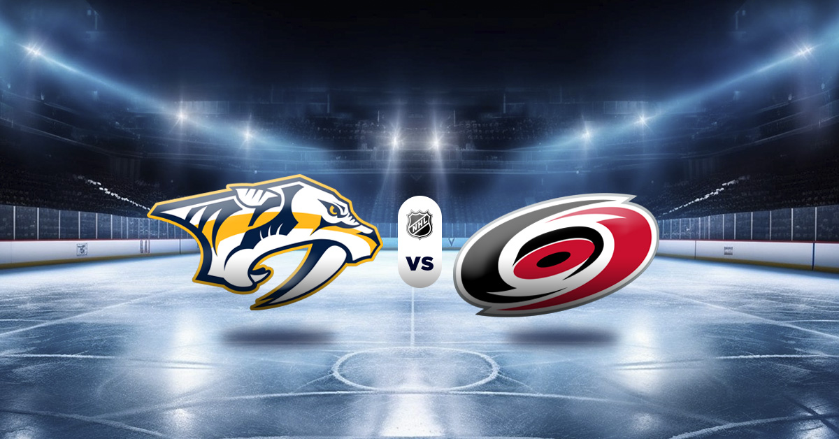 El penúltimo encuentro de esta jornada del miércoles 17 de diciembre será el de Predators vs Hurricanes, en la campaña de la NHL.