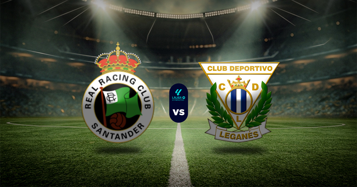 Uno de los partidos de este sábado en la Segunda División de España será el de Racing de Santander vs Leganés, el sábado 13 de diciembre.