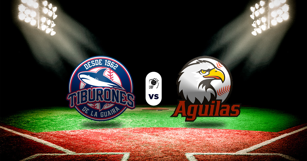 El primer encuentro de la jornada de LVBP, este jueves 4 de diciembre, lo protagonizarán Tiburones vs Águilas.