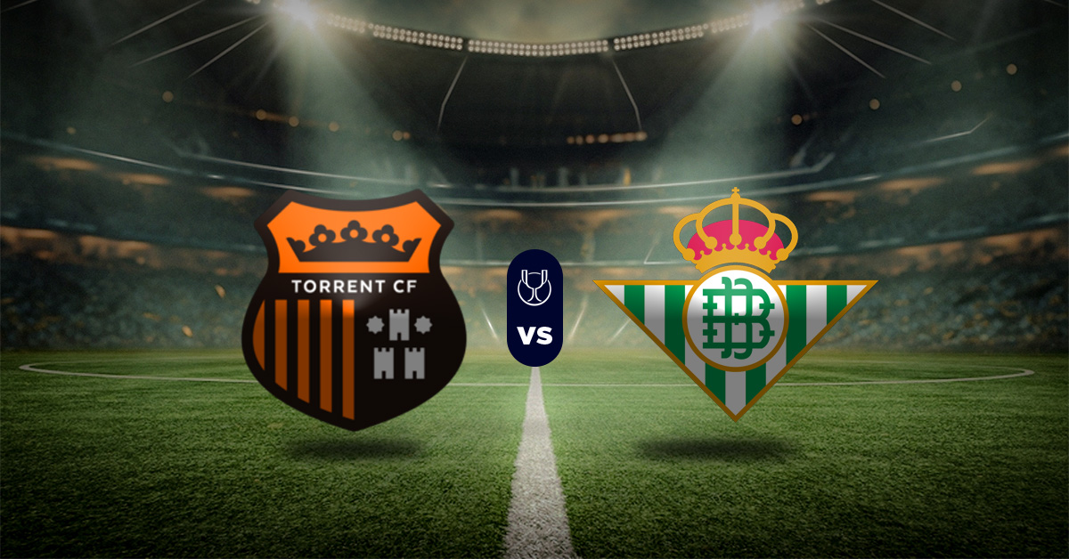 Entre los choques de la Segunda Ronda de la Copa del Rey que llamarán la atención está el de Torrent vs Betis, este miércoles 3 de diciembre.