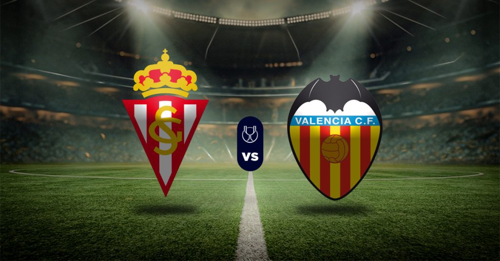 Pronóstico Sporting Gijón vs Valencia - copa del rey resultado