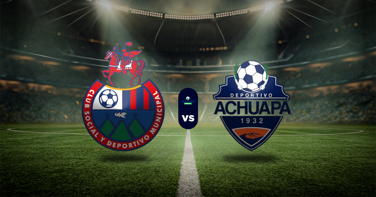 Pronóstico Municipal vs Deportivo Achuapa - Liga Nacional de Guatemala