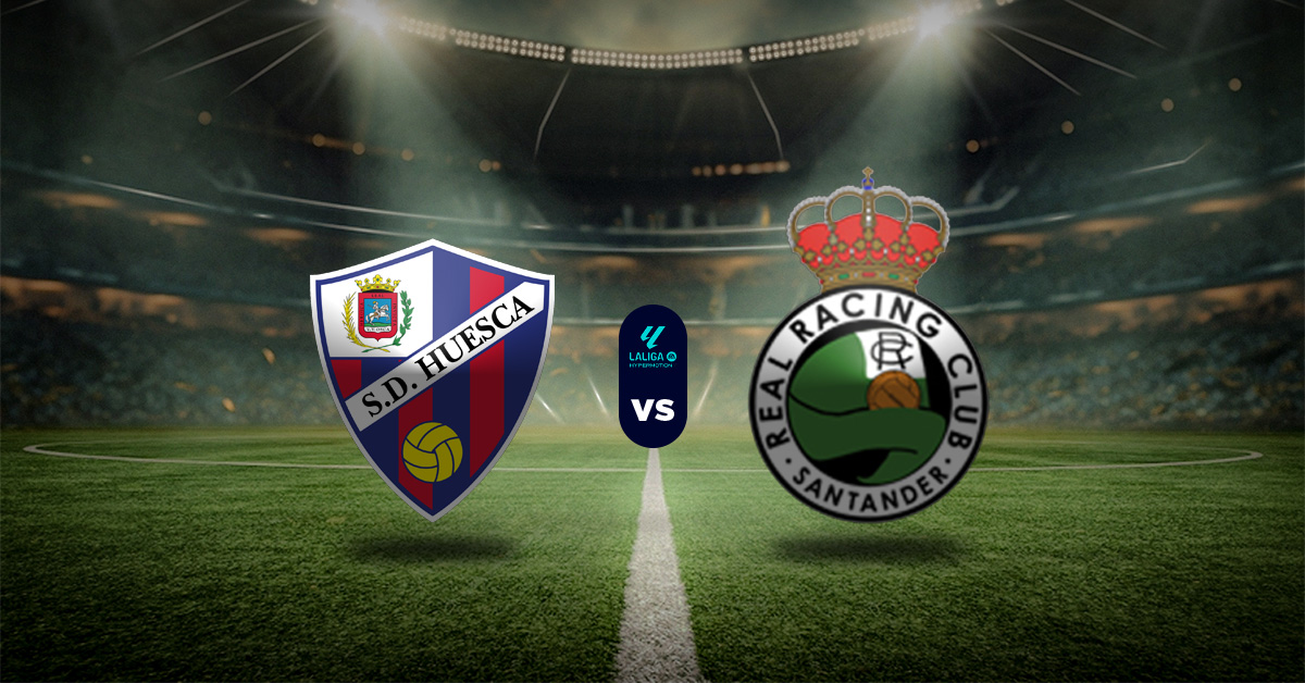 Pronóstico Huesca vs Racing de Santander - resultados la liga hypermotion