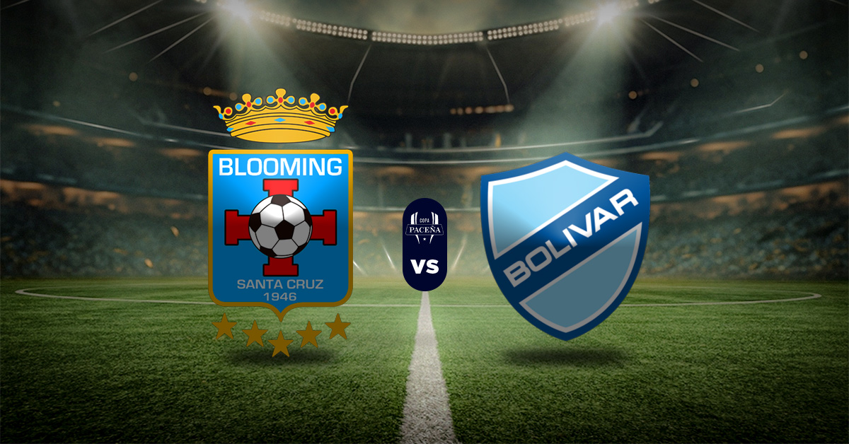 Pronóstico Copa Bolivia: Blooming vs Bolívar - liga de futbol boliviano
