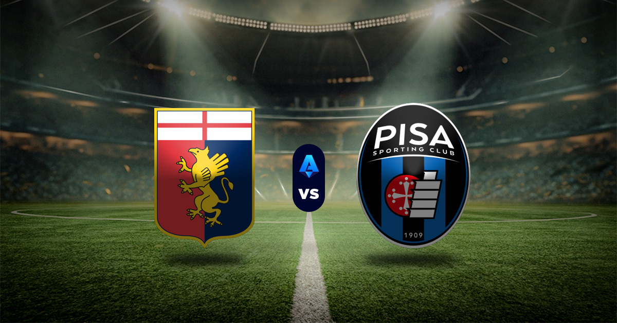 Pronóstico Serie A: Genoa vs Pisa - partidos de serie a