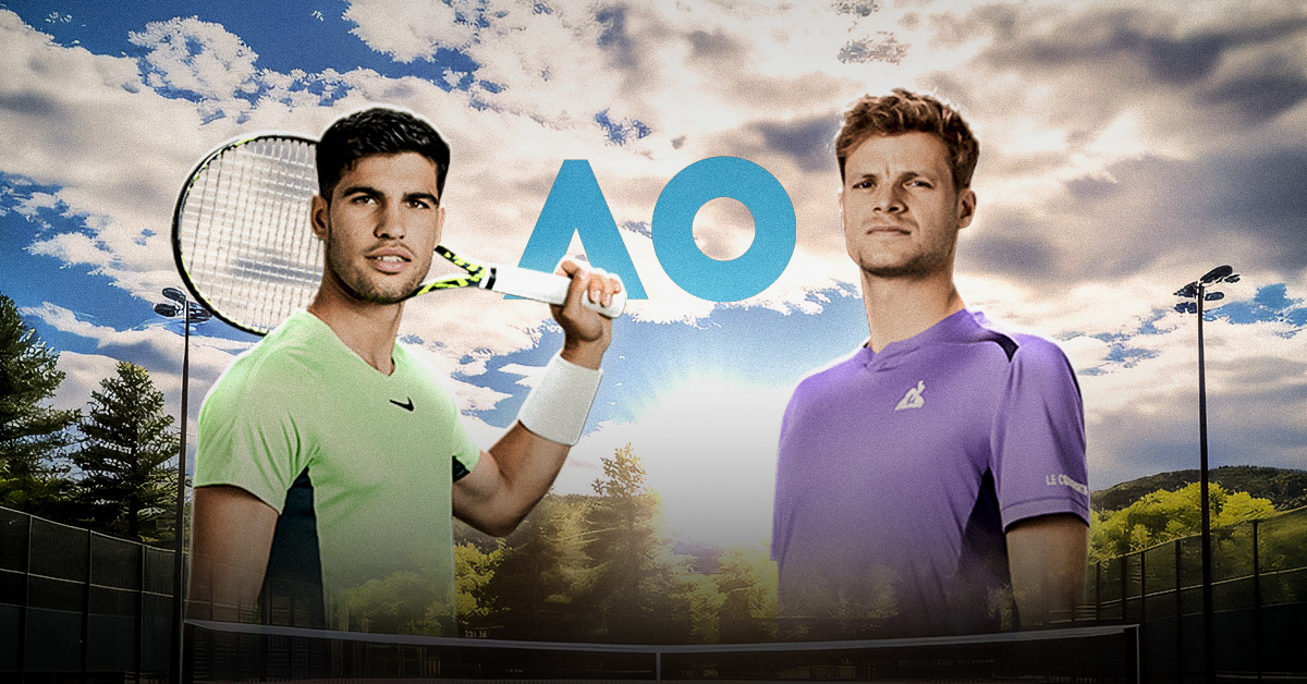 Uno de los juegos más importantes de esta segunda ronda del Australian Open será Alcaraz vs Hanfmann, este martes 20 de enero.