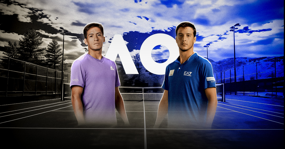 Otro de los choques de la segunda ronda del Australian Open, que se celebrará este miércoles 21, será el de Baez vs Darderi.