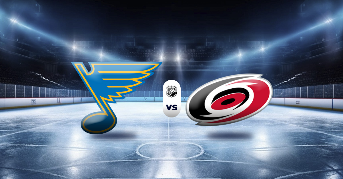 Otro de los juegos de este martes 13 de enero, en la nueva jornada de la NHL, lo protagonizarán Blues vs Hurricanes.