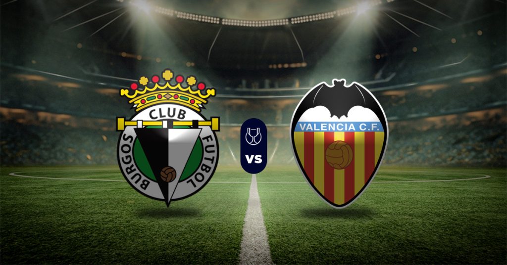 Uno de los últimos choques de los octavos de final de la Copa del Rey será el de Burgos CF vs Valencia, este jueves 15 de enero.