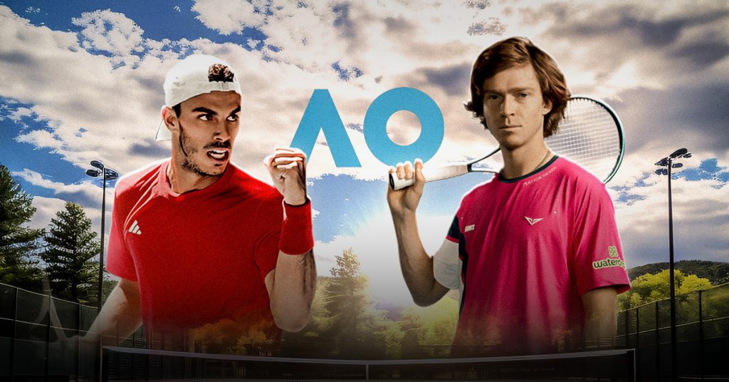 Entre los juegos de la tercera ronda del Australian Open sobresale el de Cerúndolo vs Rublev, este jueves 22 de enero.