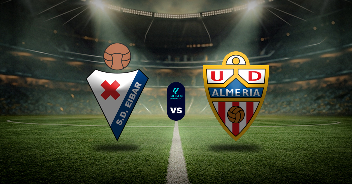 Otro de los choques de este domingo 25 de enero será el de Eibar vs Almería, en la jornada 23 de la Segunda División de España.