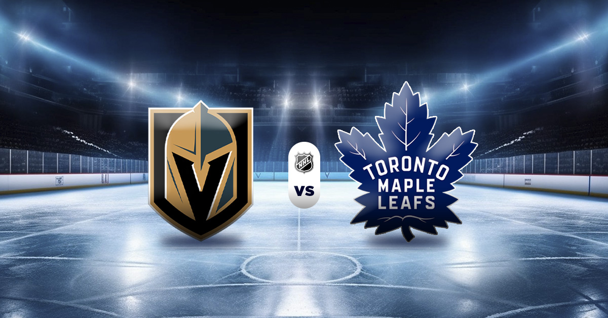 El último duelo de esta jornada de la NHL lo jugarán Golden Knights vs Maple Leafs, este jueves 15 de enero.