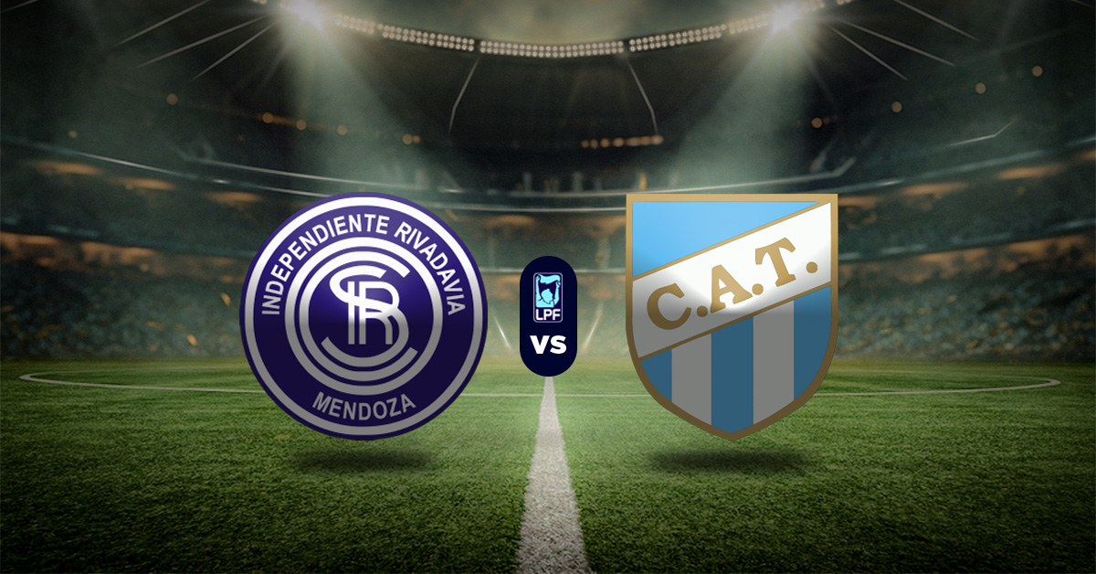 Uno de los últimos juegos del viernes 23 de enero, en la fecha 1 de la Liga Profesional, será Independiente Rivadavia vs Atlético Tucumán.
