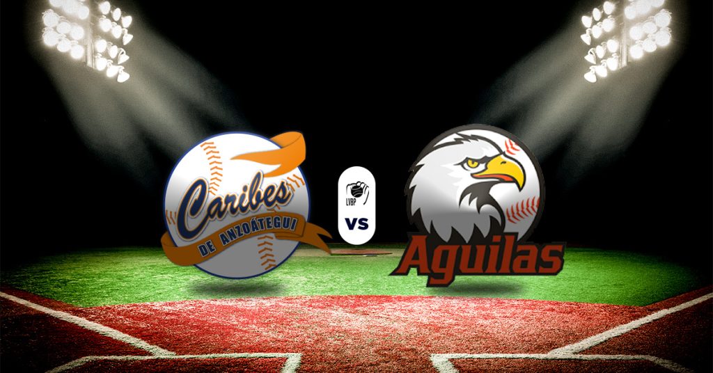 Pronóstico Caribes vs Águilas | resultado lvbp hoy