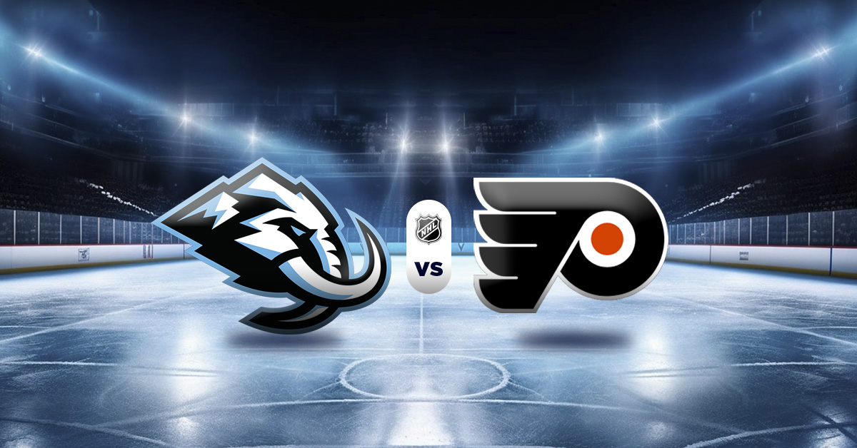 Otro de los encuentros que se verá este miércoles 21 de enero será el de Mammoth vs Flyers, en la jornada de la NHL.