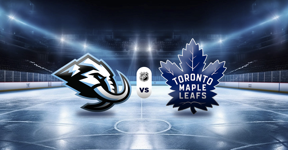 Uno de los últimos encuentros de este martes 13 de enero será el de Mammoth vs Maple Leafs, en la jornada de la NHL.