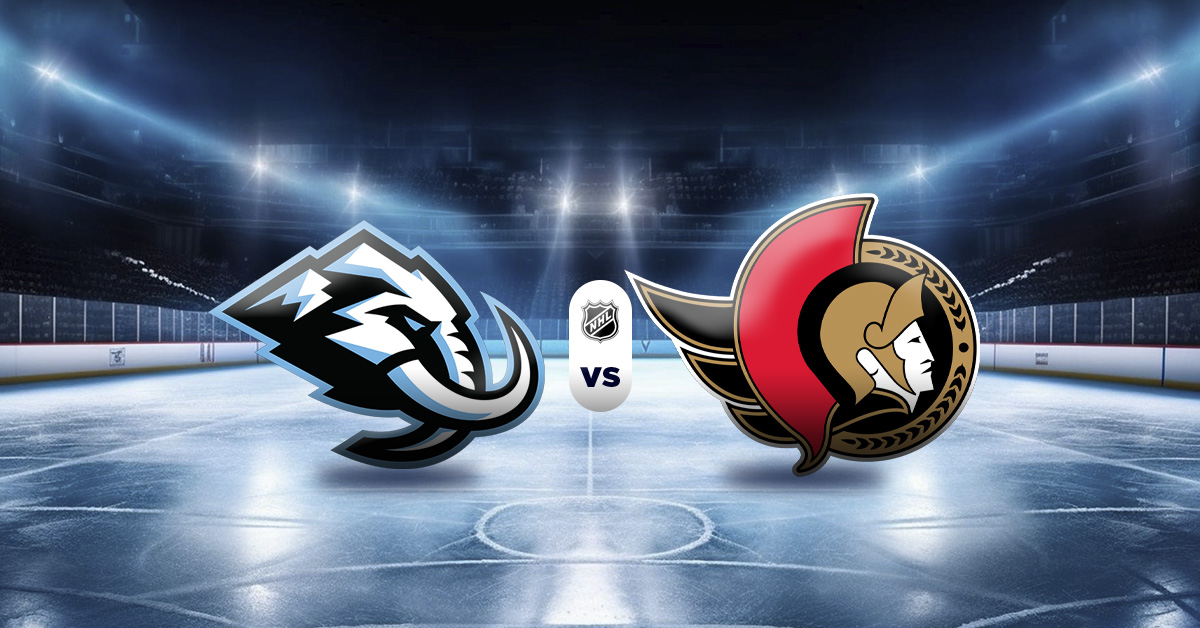 El penúltimo juego de este miércoles 7 de enero, en la jornada de la NHL, será en el que se medirán Mammoth vs Senators.