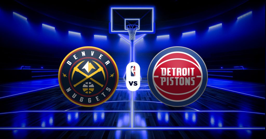 Pronóstico Nuggets vs Pistons | nba predicciones de hoy