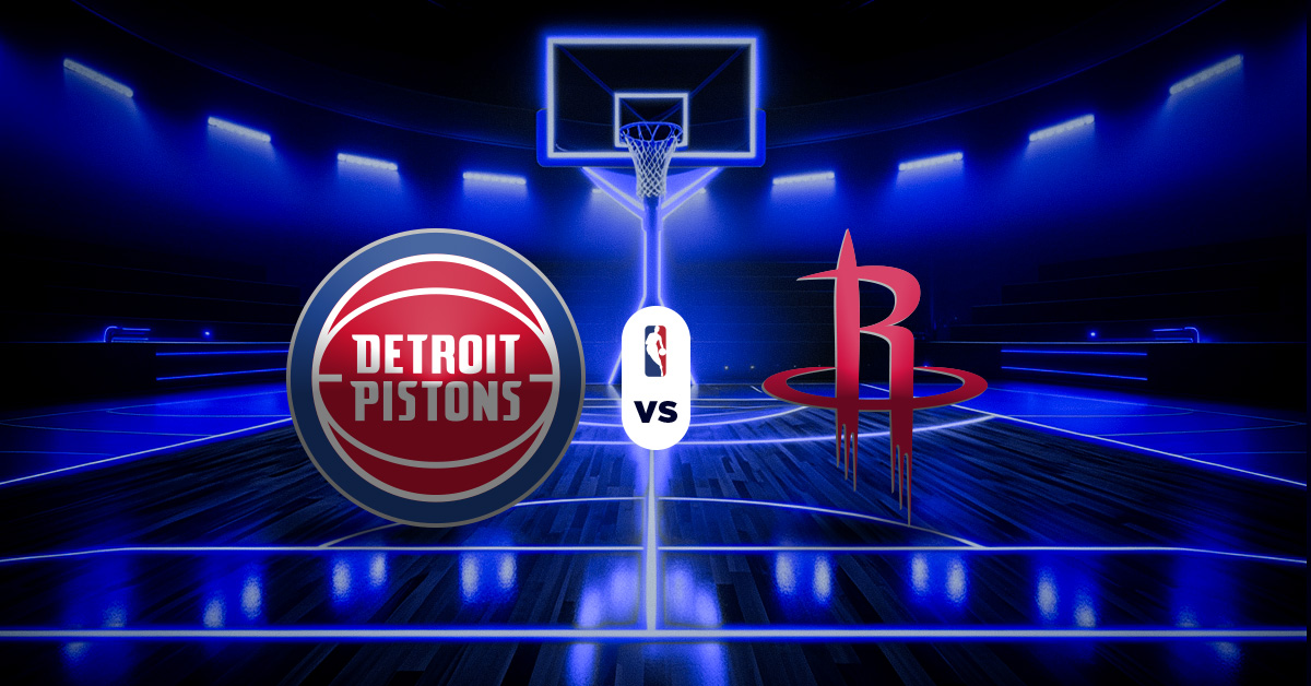 Pronóstico Pistons vs Rockets | altas y bajas nba para hoy