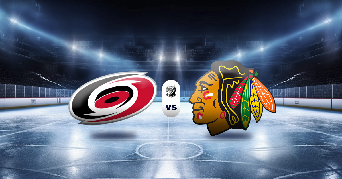 Pronóstico NHL: Hurricanes vs Blackhawks - hockey sobre hielo nhl